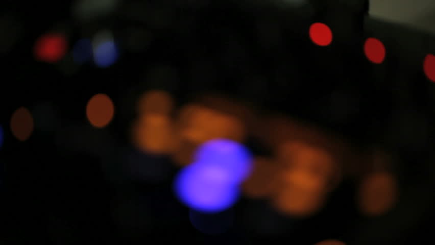 Motion clip in and out of focus on a DJ deck
