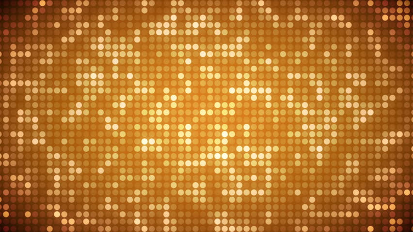 Animation of gold dots