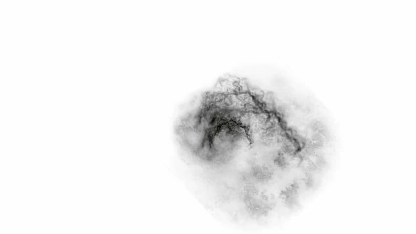 black smoke & fog.