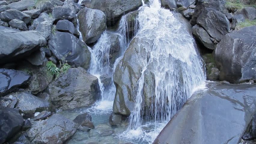 Cotatuero waterfall. Ordesa valley. Pyrenees mountains. AragÃ³n province. Spain
