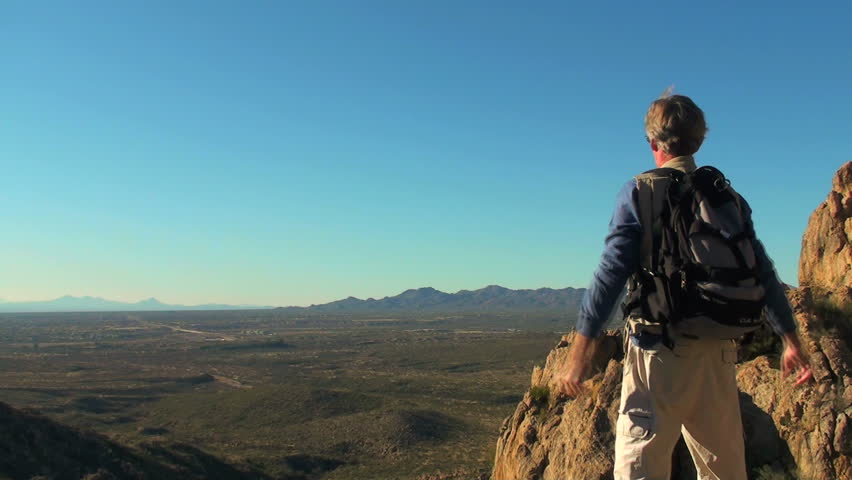 Make it to the top - Hiking Mountain - HD