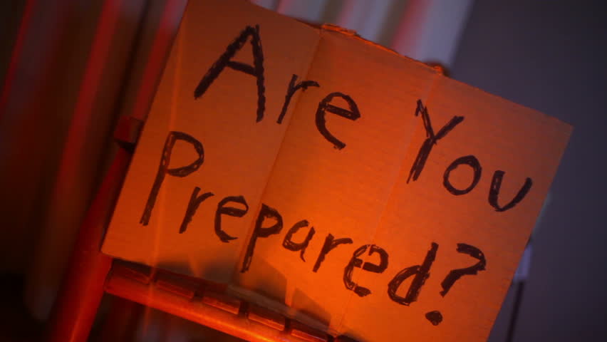 are you prepared sign sign