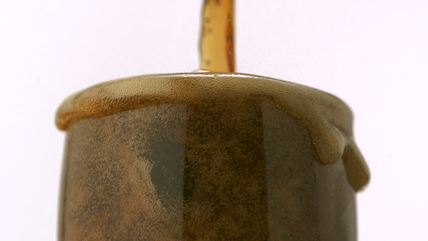 Pouring soft drink and overflowing shooting with high speed camera.