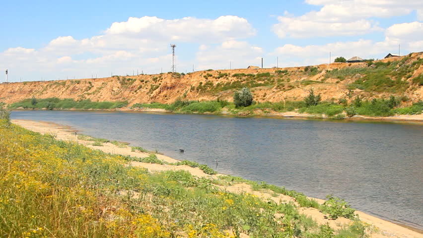 river and summer nature