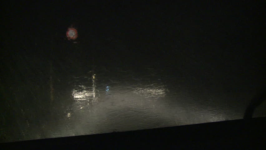 Driving In Severe Hurricane Wind At Night - Shot in full HD 1920x1080 30p on Sony EX1 XDCAM.
