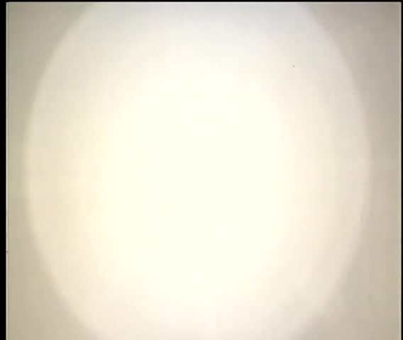 Close-up of bright midday sun