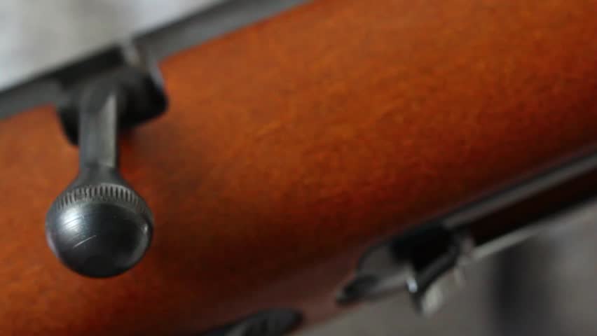 Man holding a rifle