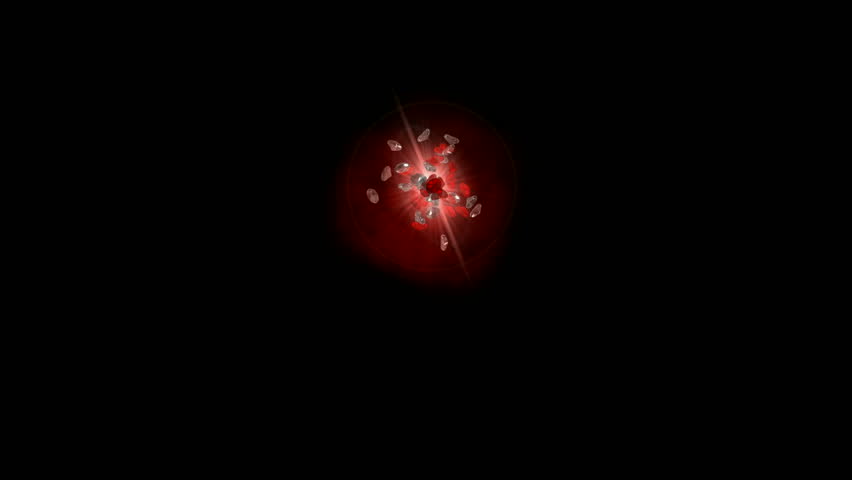 splash diamonds & ruby.