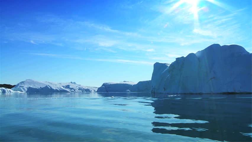 Montage collection clean water and oceans in unpolluted environments across world