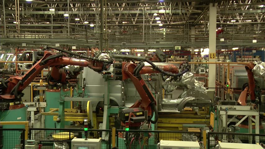 Automobile factory.