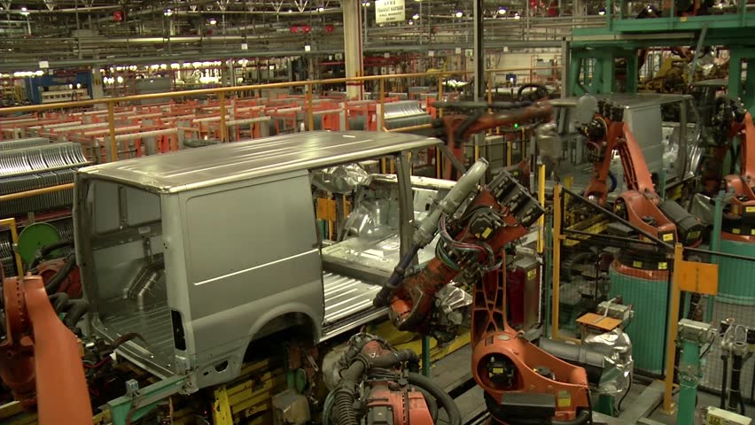 Automobile factory.