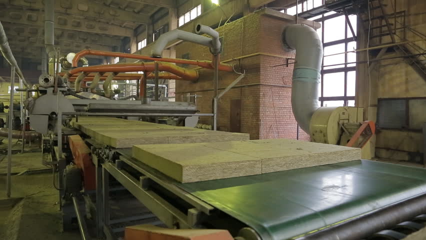 production of heat insulation