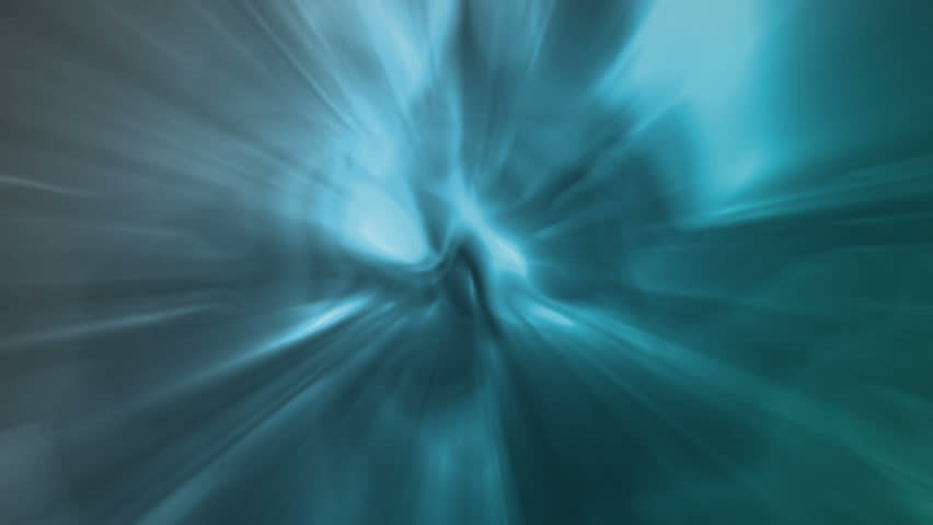 Abstract Loop Aurora Blue