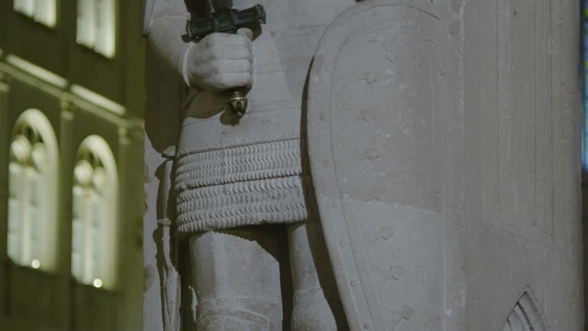 Dubrovnik Orlando's Column detail from Renaissance period - humanism