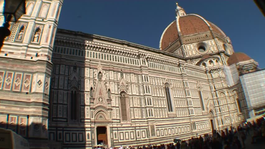 Beautiful renaissance cathedral Santa Maria del Fiore in Florence, Italy