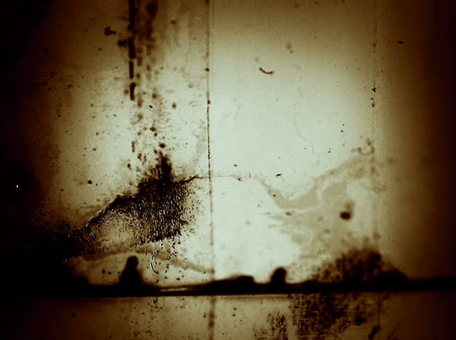 NTSC - Motion 716: Film Leader with writing and scratches (Loop).