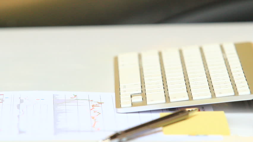 Typing on keyboard