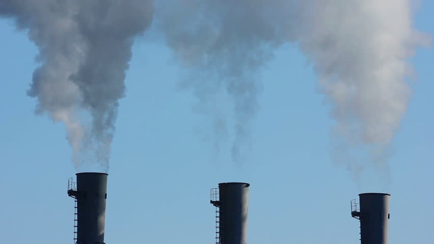 Three pipes with a smoke