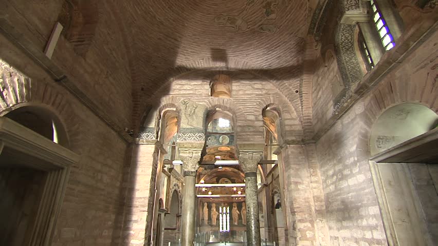 ISTANBUL - CIRCA 2013: The Chora Church in Istanbul, Turkey circa 2013. Originally built as part of a monastery complex outside the walls of Constantinople, to the south of the Golden Horn.