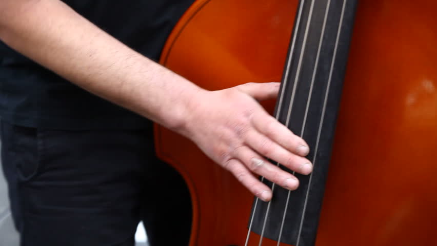base player performing on street