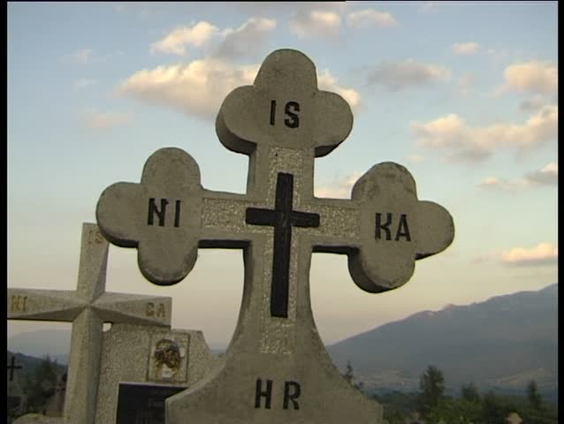Jesus Christ symbol cross with Romanian voice
