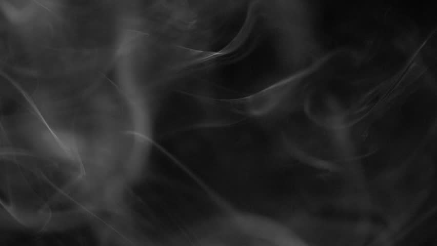 Smoke filling the screen in slow motion