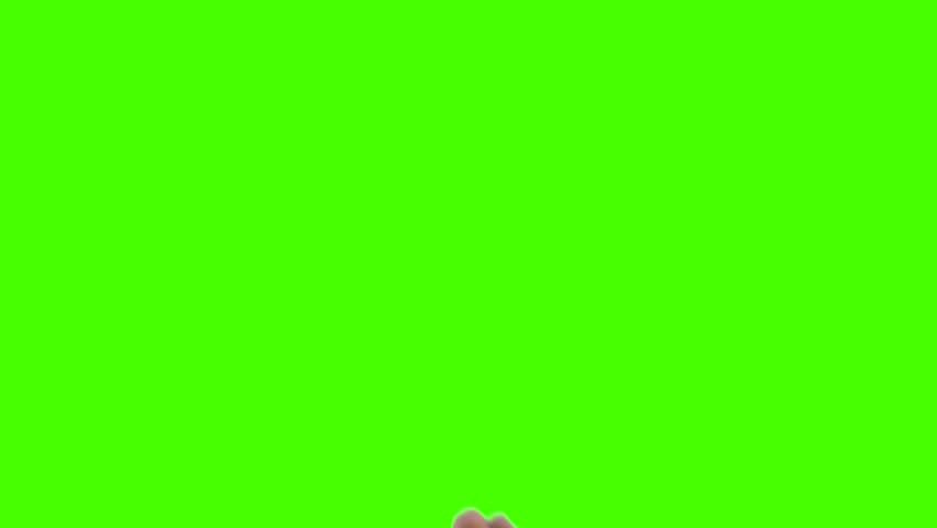 modern touch screen gestures in 1080p, 1920x1080 showing the uses of a tablet pc or ipad on a green screen. different gestures included.