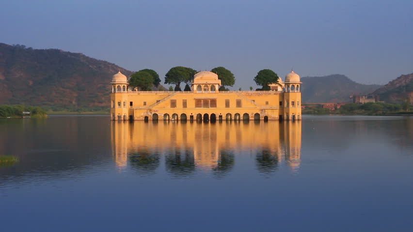 jal mahal - palace on lake in Jaipur India