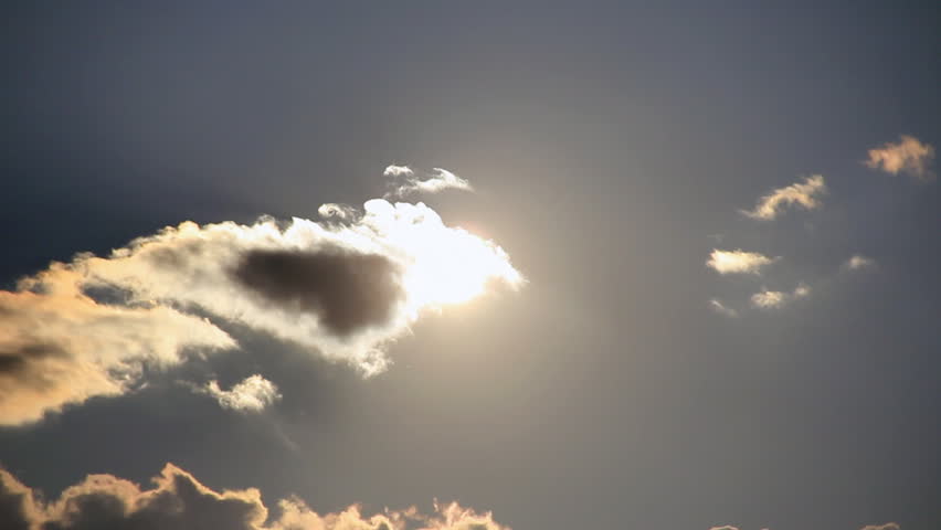 Cloud hide sun on hotness sky