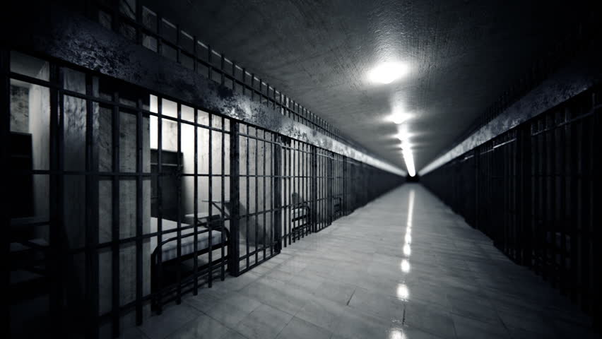 Prison cells infinite loop animation.