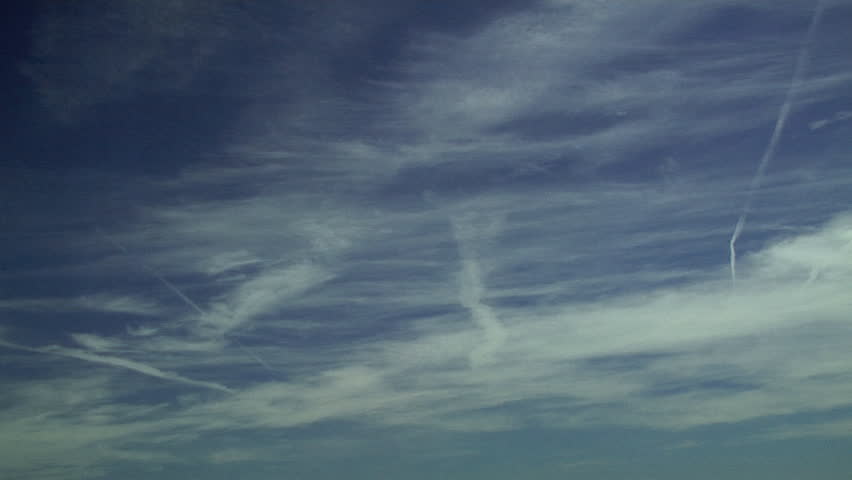 Cirrus and Contrails. A growing fraction of "cirrus" cloudiness may be from jet contrails.