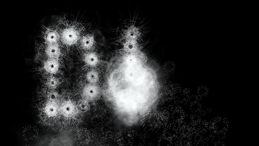 Gun shots in Glass forming DIE