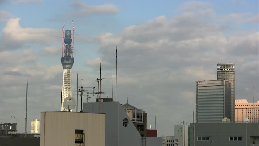 Tokyo Skyline Cloudlapse