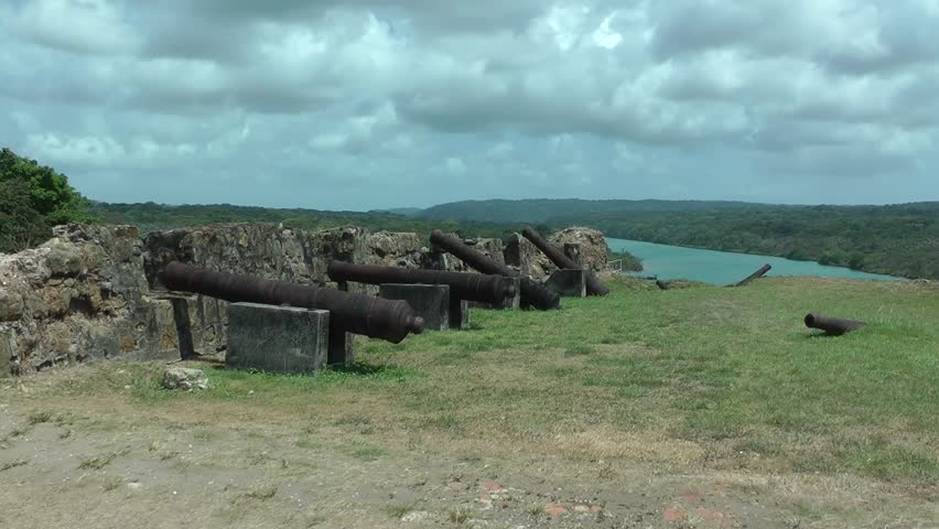 fortress in Portobello, Panama