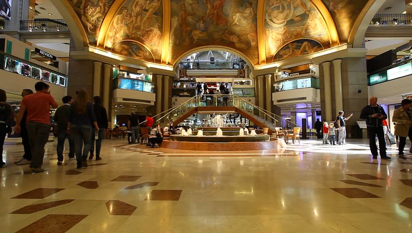 BUENOS AIRES -  April 13, 2013 in Galerias Pacifico mall in Buenos Aires, Argentina. 