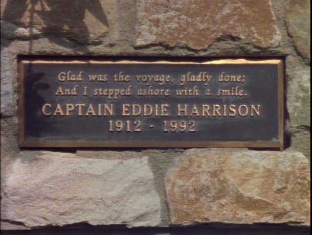 CU Capt. Eddie Harrison plaque