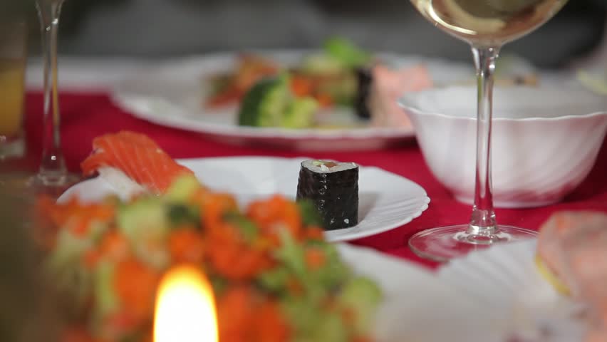 Dining room, a feast, a family holiday, event, romantic dinner, a meeting in the cafe.