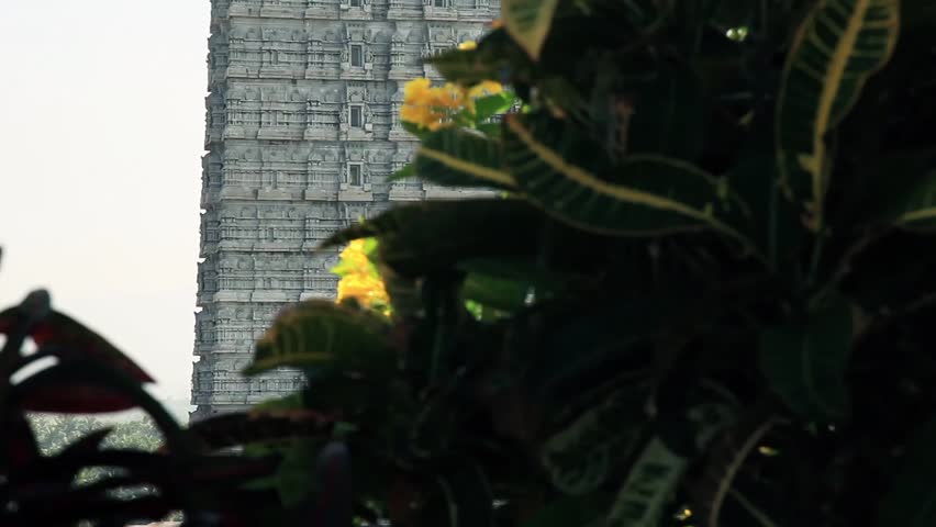 India. Gopuram in Murdeshvar