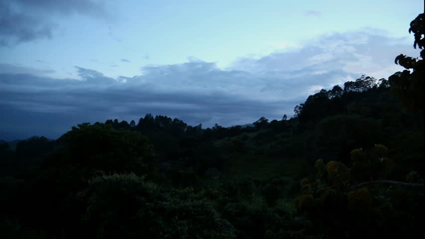 Honduras Mountain At Night 