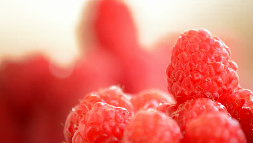 Raspberry fruit gyrating loop