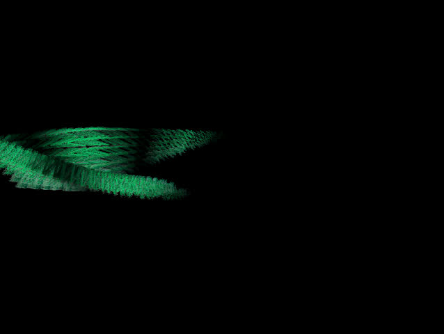A abstract bacteria like lifeform creature.