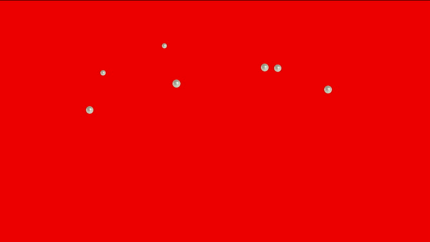 pearls & fish roe waterfall.