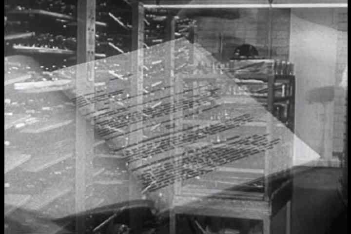 1950s - Scientists in laboratories attack the polio epidemic in 1956.