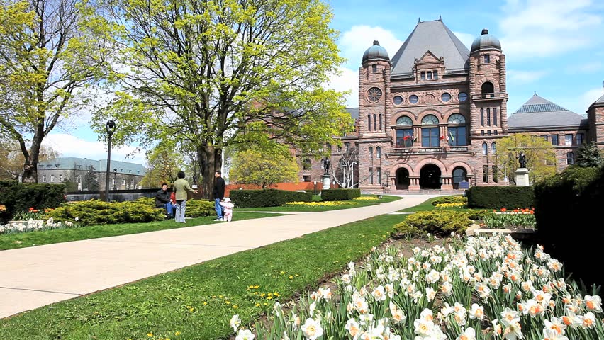 Queens Park, Ontario Provincial Government, Toronto, Ontario, Canada