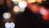 Defocused Night Traffic Lights - La Coruna