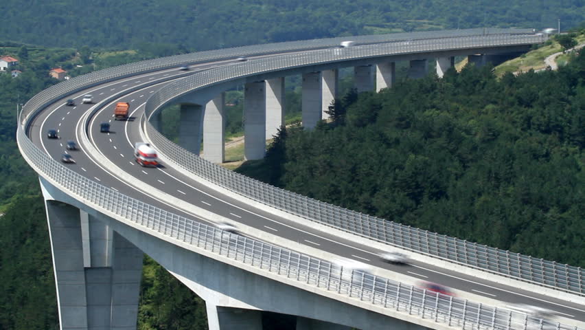 Vehicles on the highway