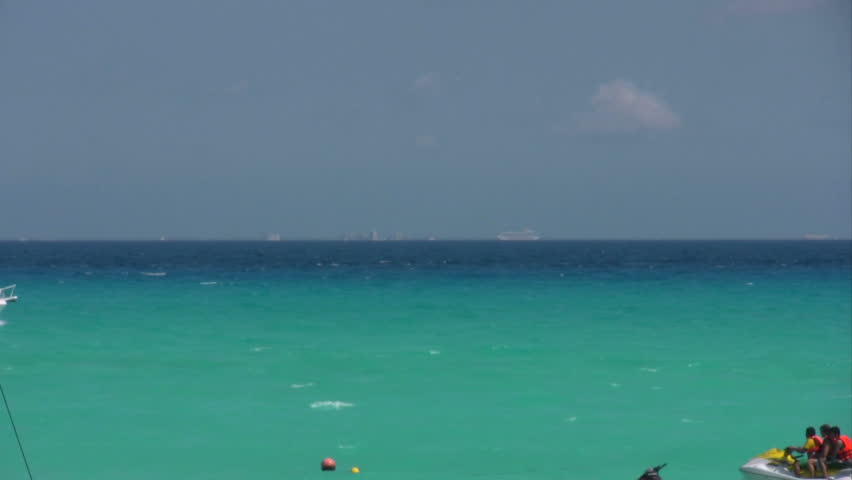 Watersport in the Caribbean Sea