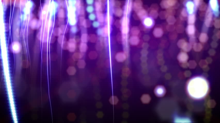 Purple confetti loop