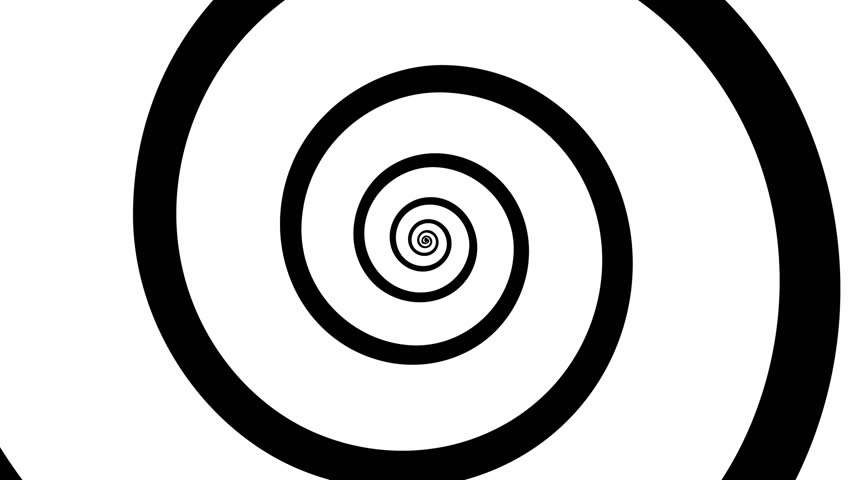 Hypnotizing spiral infinite loop HD