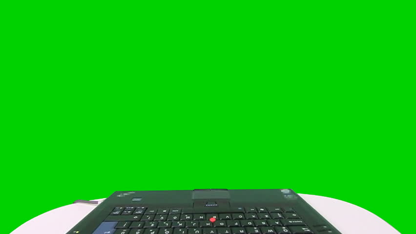 Hacker breaking into computer